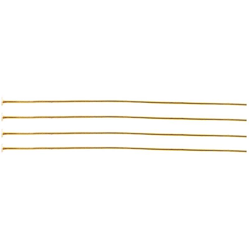Nietstift gold 70mm 10 Stück von Rico Design