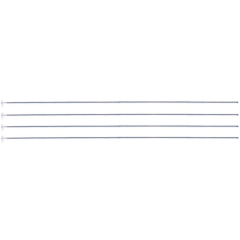 Nietstift silber 70mm 10 Stück von Rico Design