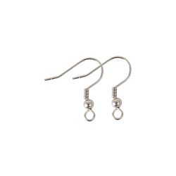Ohrhaken Edelstahl 17mm 2 Stück Ohrhaken Edelstahl 17mm 2 Stück von Rico Design
