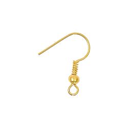 Ohrhaken gold 17mm 4 Stück Ohrhaken gold 17mm 4 Stück von Rico Design