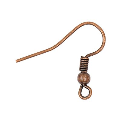 Ohrhaken mit Feder kupferfarbig 22mm 4 Stück Ohrhaken mit Feder kupferfarbig 22mm 4 Stück von Rico Design