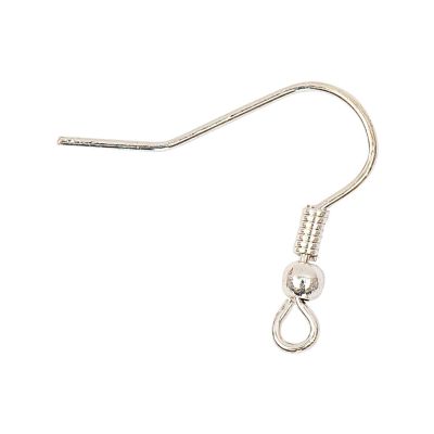 Ohrhaken mit Feder silber 10 Stück Ohrhaken mit Feder silber 10 Stück von Rico Design