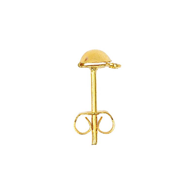 Ohrstecker mit Öse gold 13mm 2 Stück von Rico Design