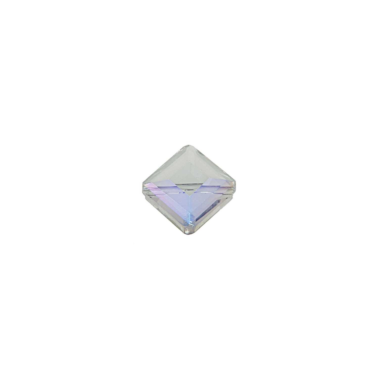 Perle geschliffen eckig irisierend 13x9mm Glas 4 Stück Perle geschliffen eckig irisierend 13x9mm Glas 4 Stück von Rico Design