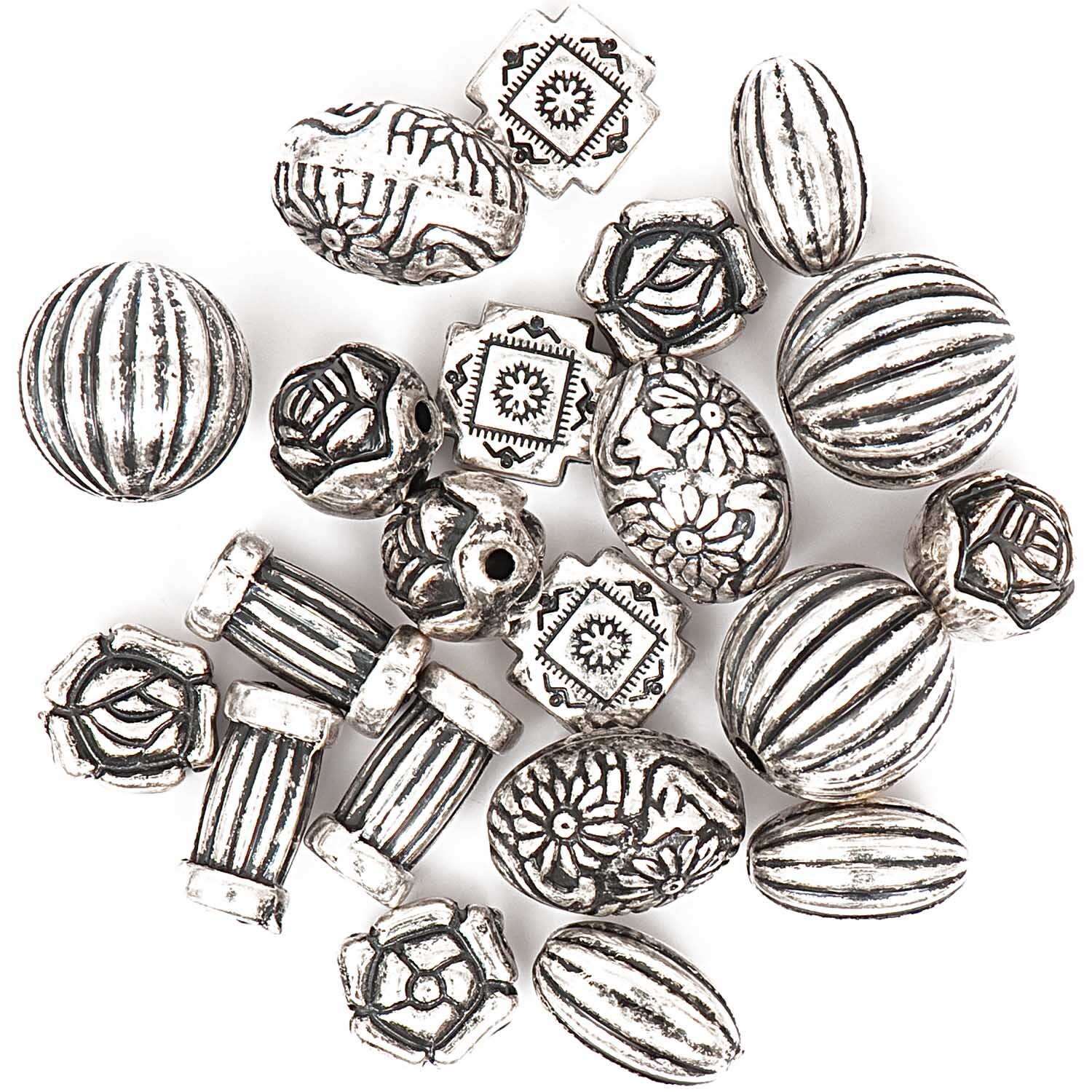 Jewellery Made by Me Perlemix antik silber 35g Jewellery Made by Me Perlemix antik silber 35g von Rico Design