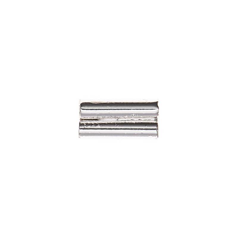 Röhrenverbindungsstück silber 2x2,3mm von Rico Design