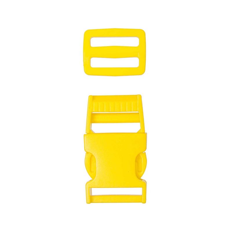 Steckverschluss mit Schnalle gelb 25mm von Rico Design