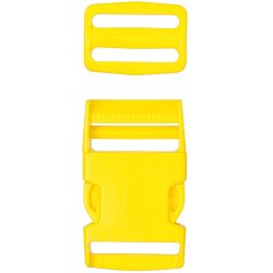 Steckverschluss mit Schnalle gelb 40mm von Rico Design