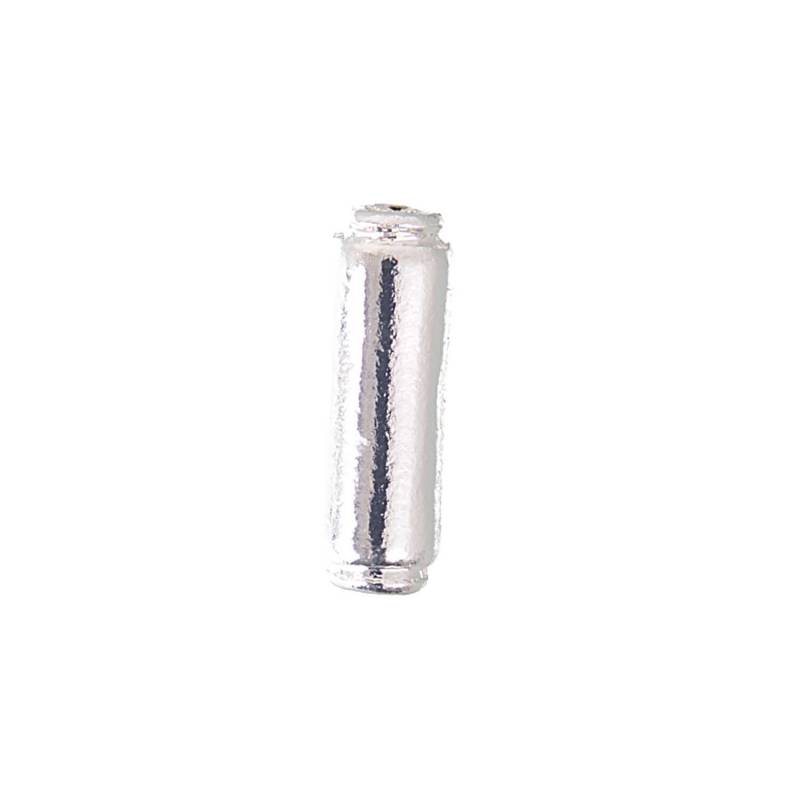 Verschluss Tube silber 17x6mm von Rico Design