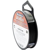 Wildfire Garn schwarz 0,15mm 45m von Rico Design