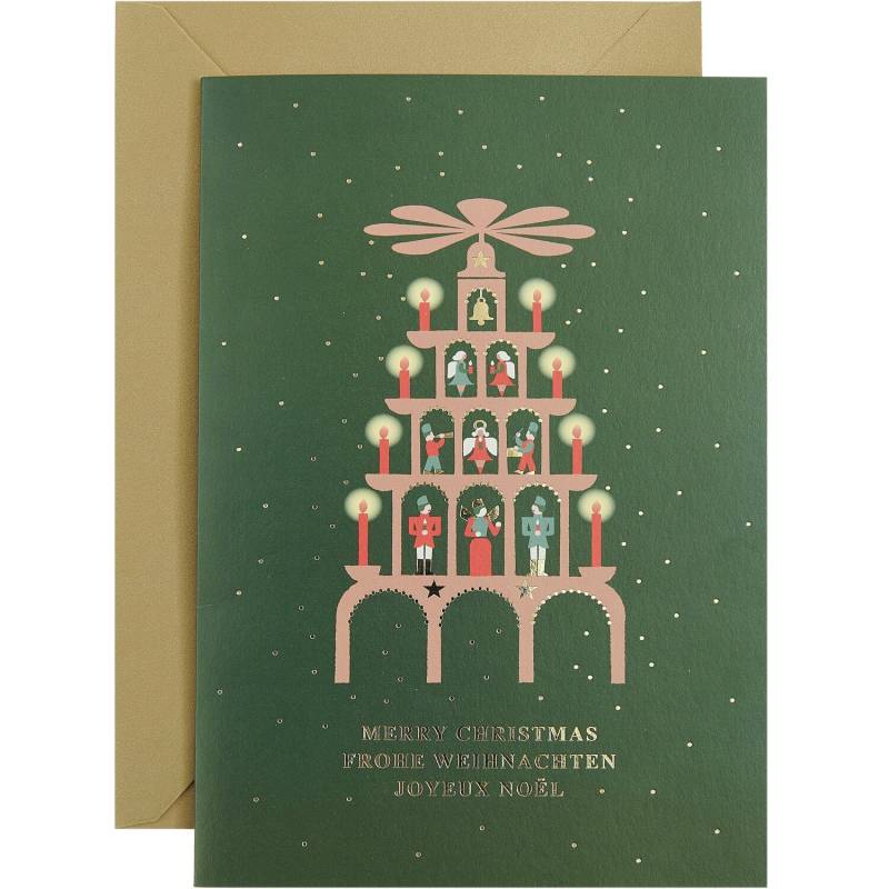Kartenset Weihnachtspyramide A5 Kartenset Weihnachtspyramide A5 von Rico Design