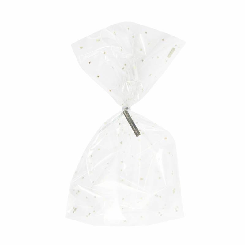 Kekstüten Goldene Sterne Raster von Rico Design