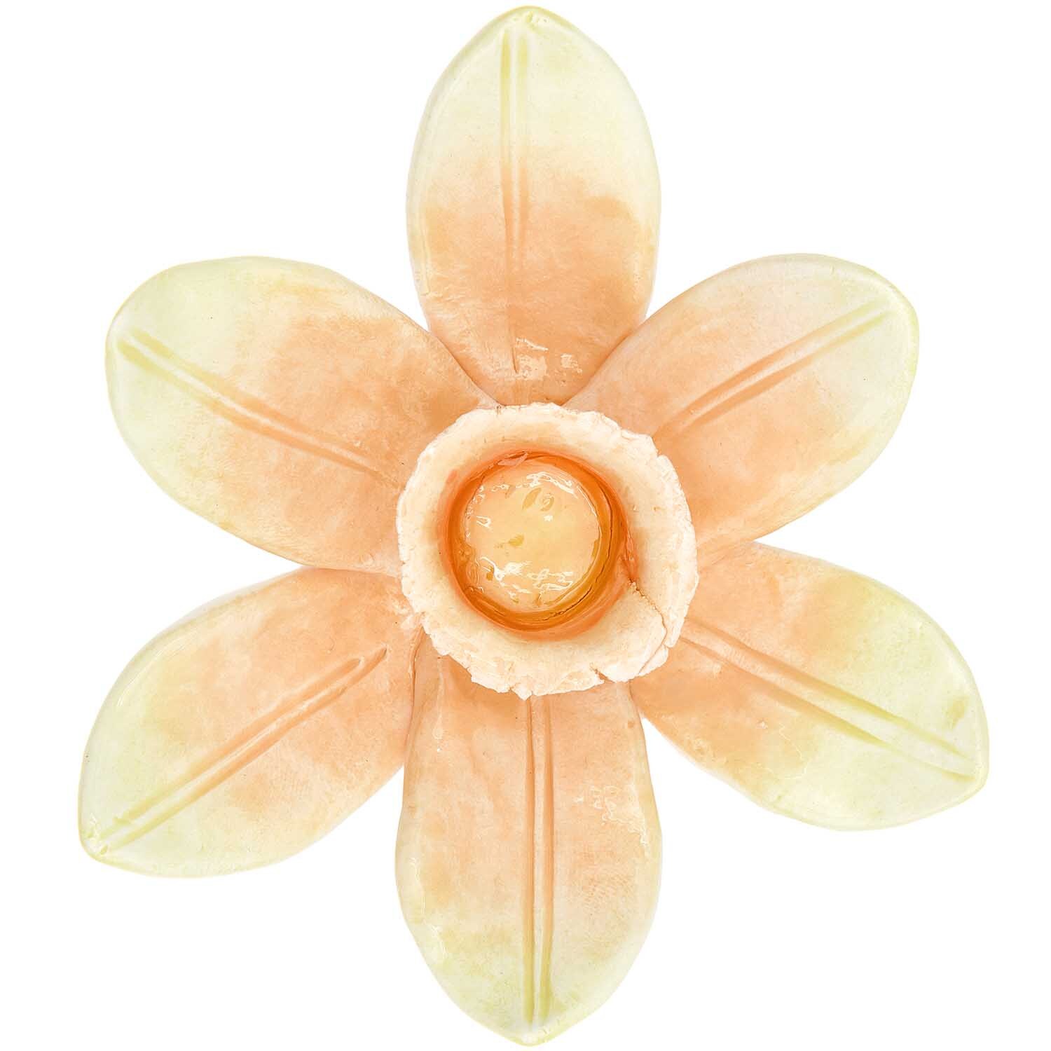 Keramik-Kerzenhalter Narzisse von Rico Design