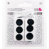 Klettpunkte, selbstklebend - Schwarz Klettpunkte, selbstklebend - Schwarz von Rico Design