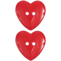 Knopf Herz 2,2x2,2cm von Rico Design