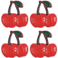 Knopf Kirsche Rot 1,7x1,7cm Knopf Kirsche Rot 1,7x1,7cm von Rico Design