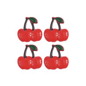 Knopf Kirsche Rot 1,7x1,7cm Knopf Kirsche Rot 1,7x1,7cm von Rico Design