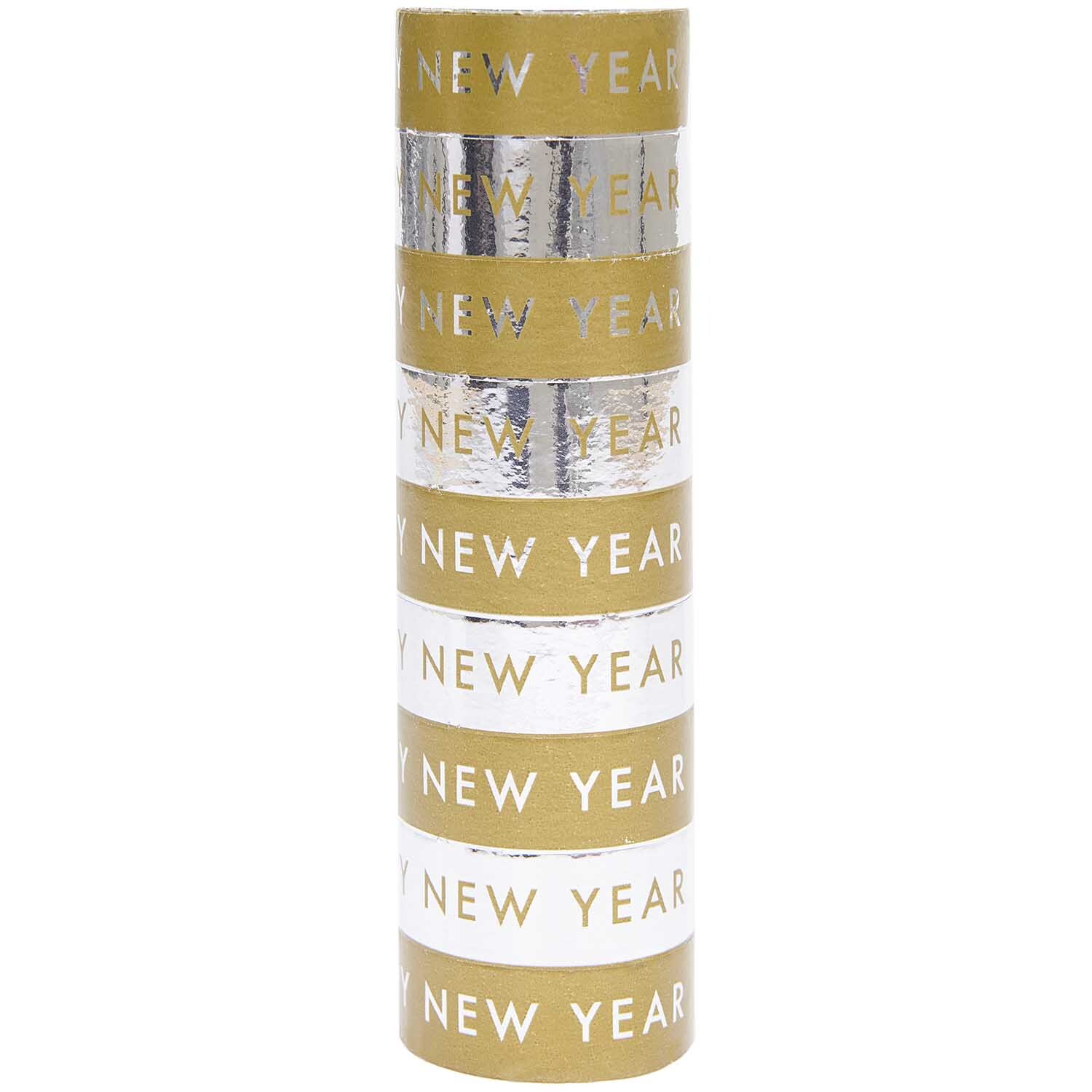 Luftschlangen Happy New Year 3,8m von Rico Design