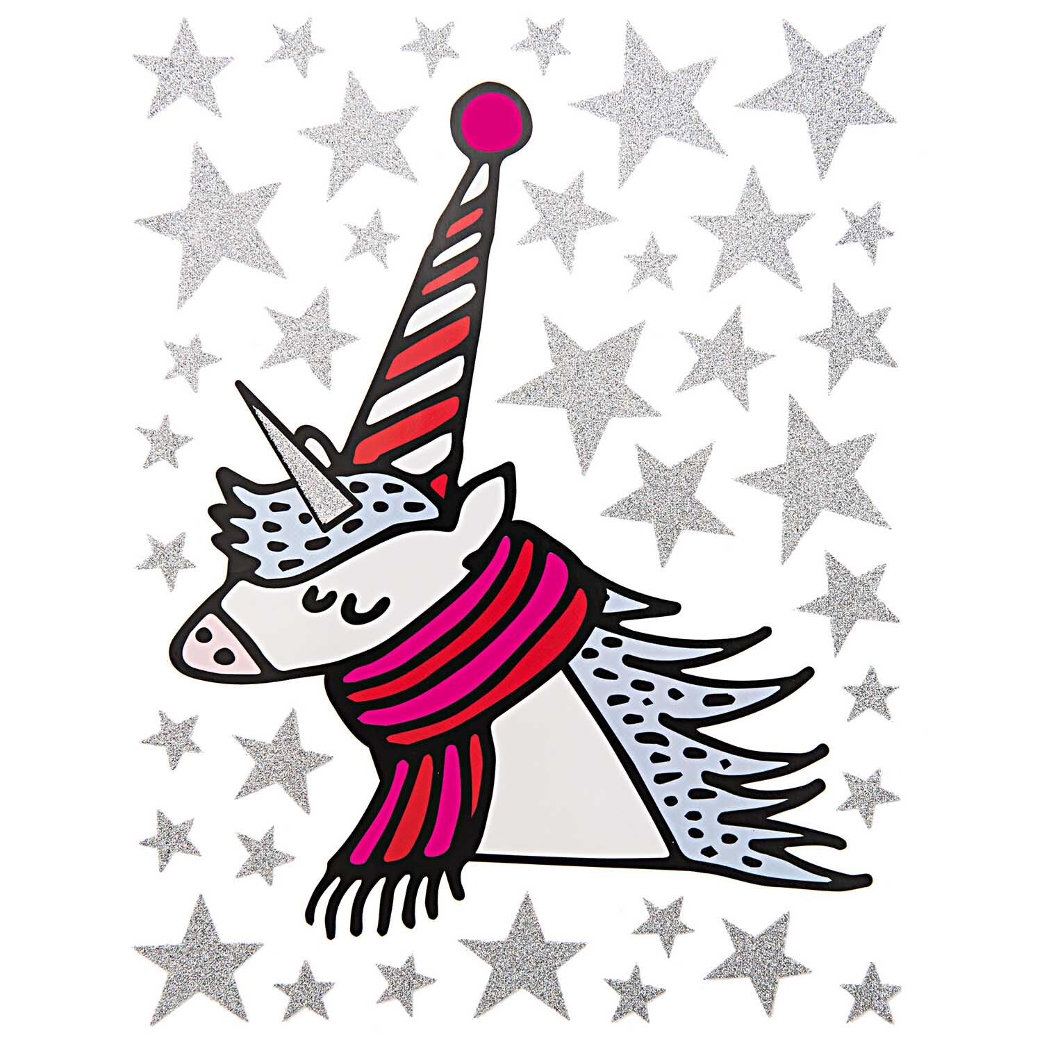 Adhäsionssticker Einhorn Adhäsionssticker Einhorn von Rico Design