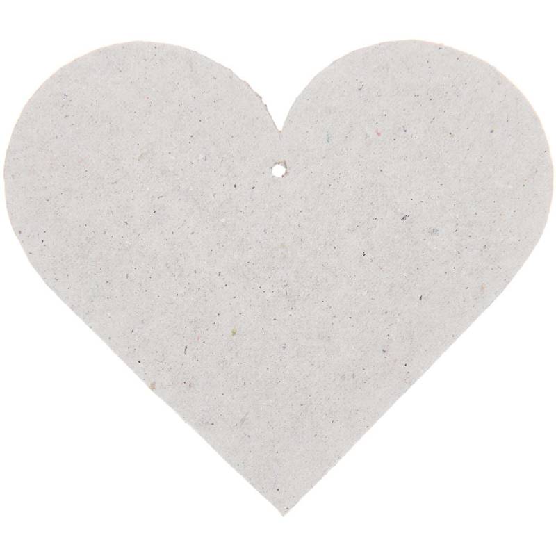 Anhänger aus Graupappe Herz 1,5mm 6 Stück Anhänger aus Graupappe Herz 1,5mm 6 Stück von Rico Design