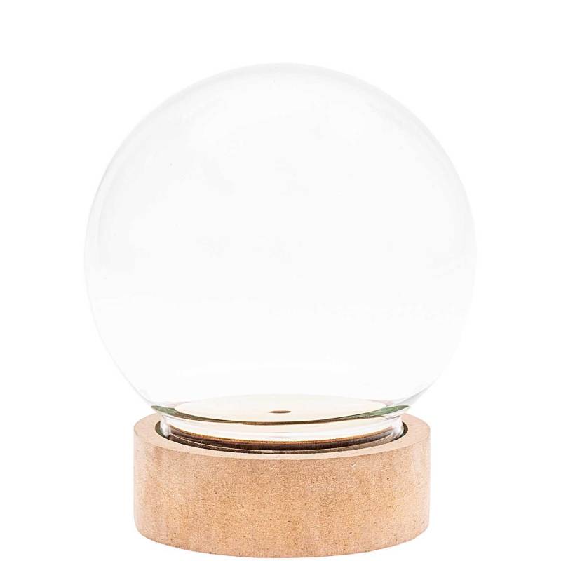 Glasdekohaube mit Sockel 10x12,5cm von Rico Design