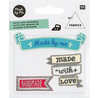 Patches Etikett zum Aufbügeln von Rico Design