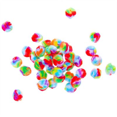 Pompons Regenbogen 25mm 40 Stück von Rico Design