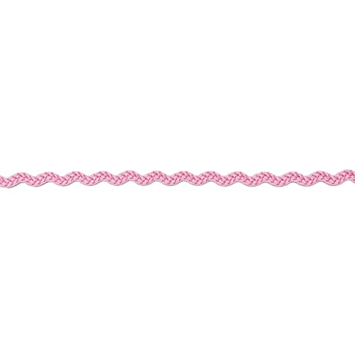 Made by Me | Ribbon Bestickt rosa 3mm 2m von Rico Design