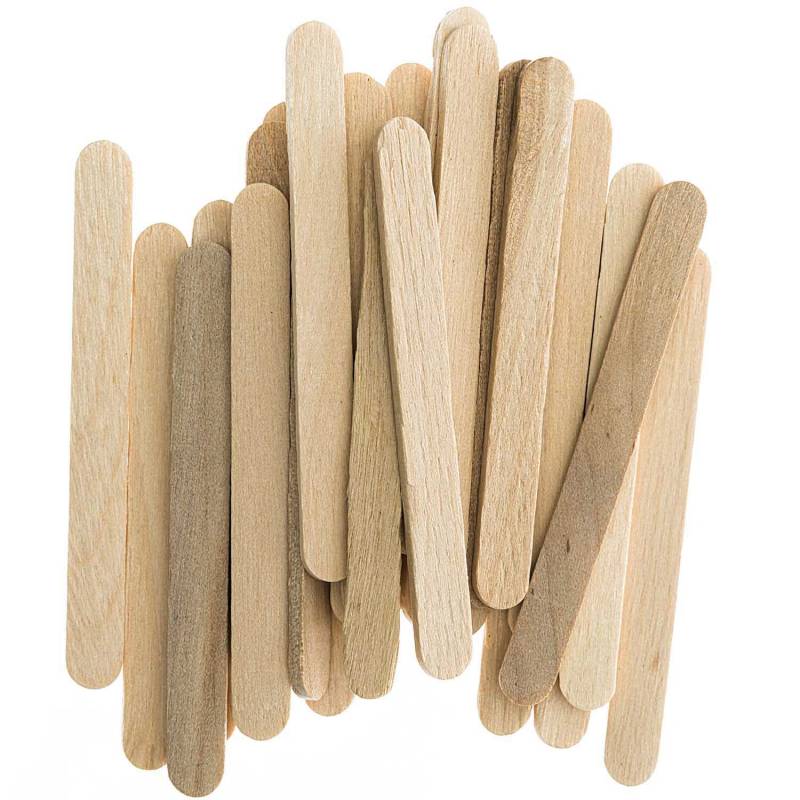 Mini-Bastelholzstiele 5,5cm Mini-Bastelholzstiele 5,5cm von Rico Design