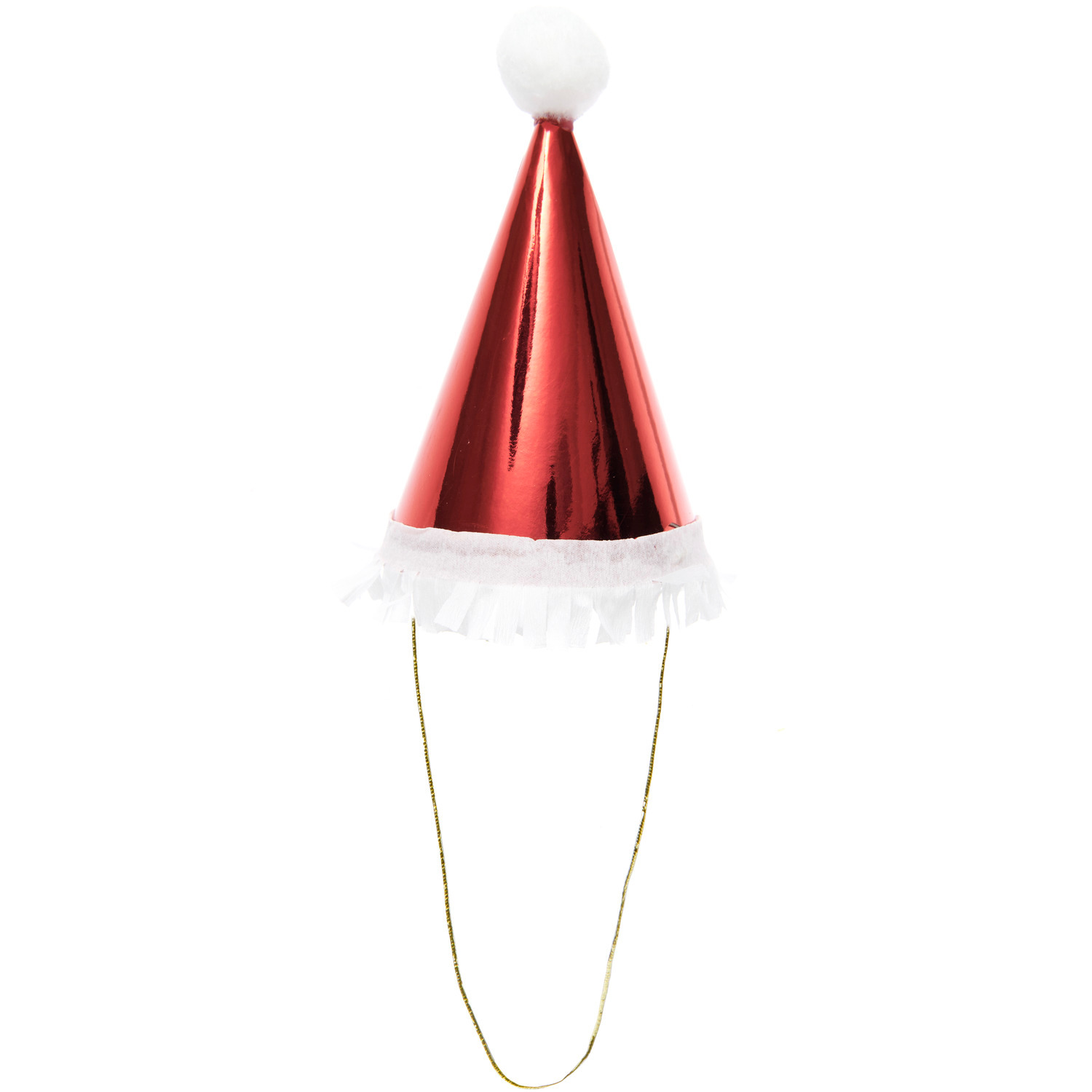 Mini-Partyhüte Weihnachtsmann von Rico Design