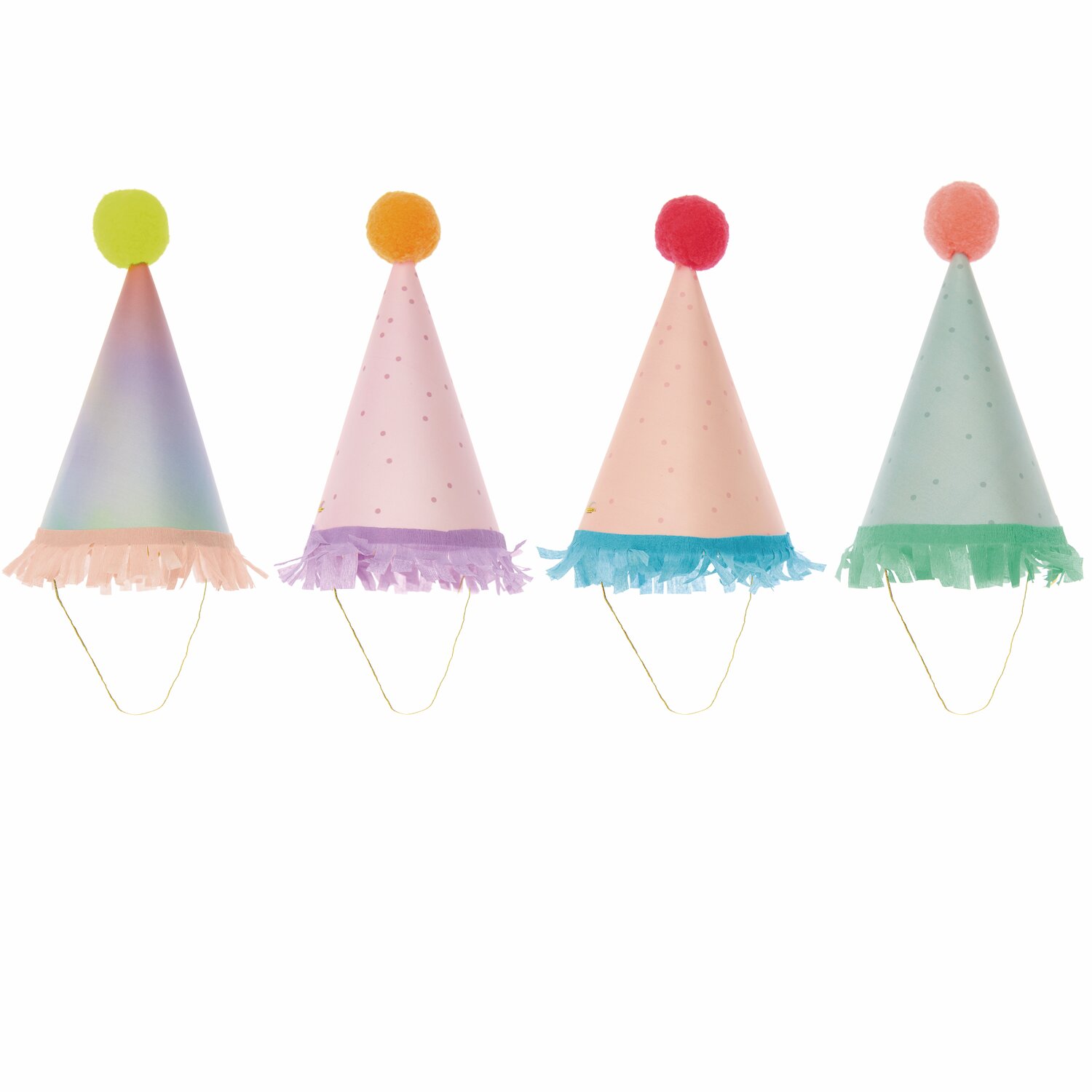 Mini-Partyhüte von Rico Design