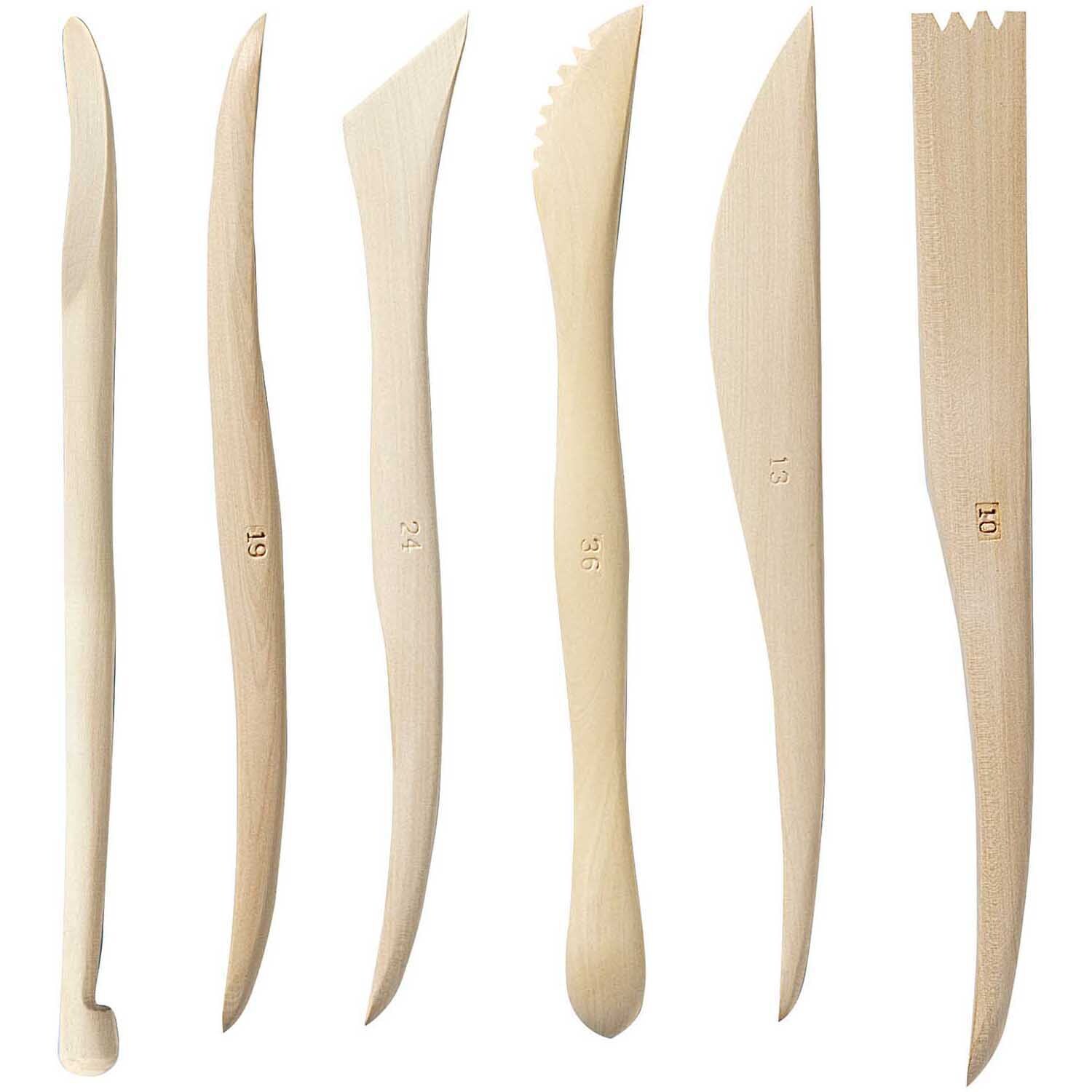 Modellierwerkzeug klein 6-teilig von Rico Design