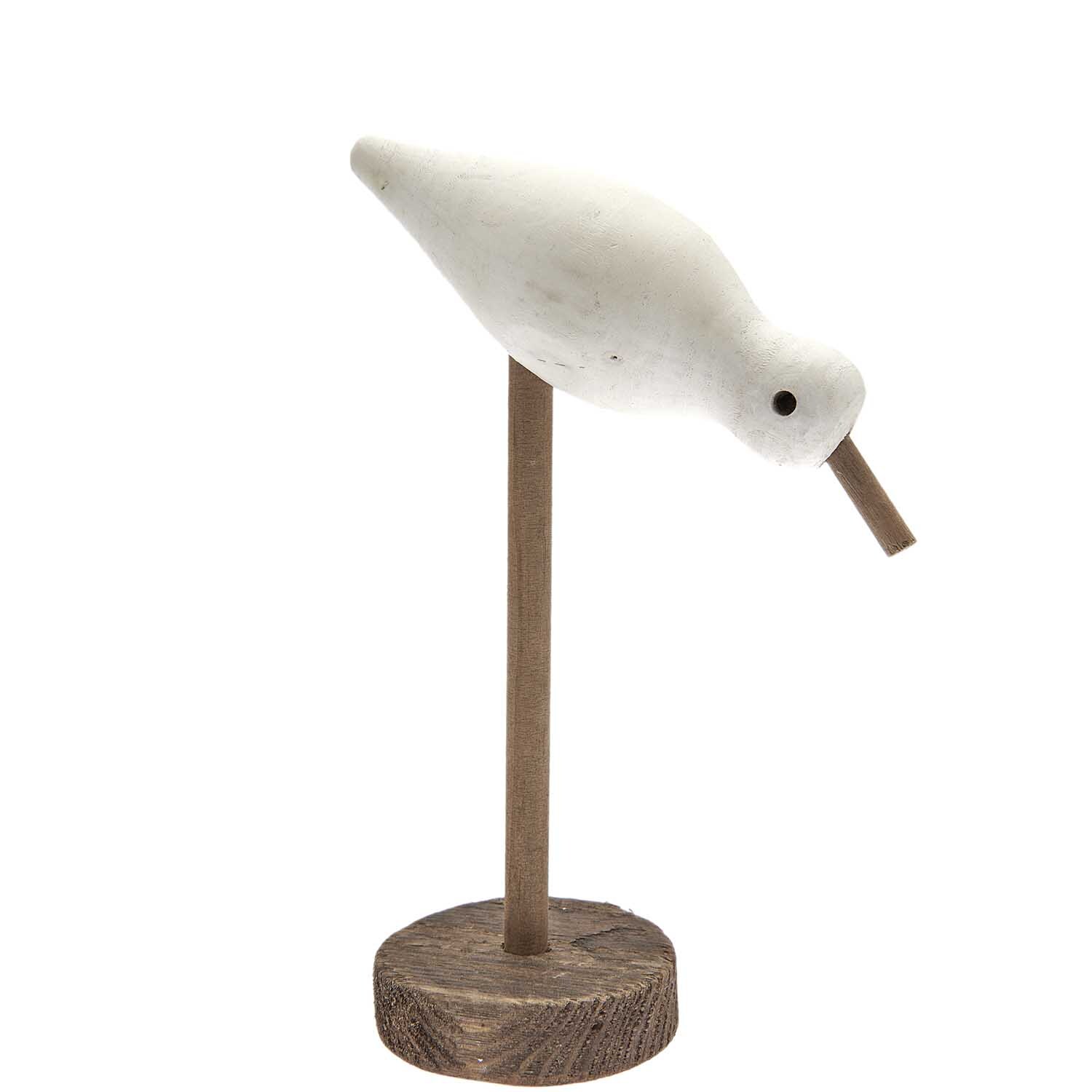 Aufsteller Möwe aus Holz weiß 15x9,5x23cm Aufsteller Möwe aus Holz weiß 15x9,5x23cm von Rico Design
