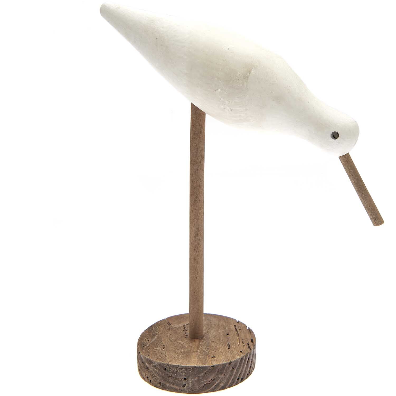 Aufsteller Möwe aus Holz weiß 21,5x11x30cm Aufsteller Möwe aus Holz weiß 21,5x11x30cm von Rico Design