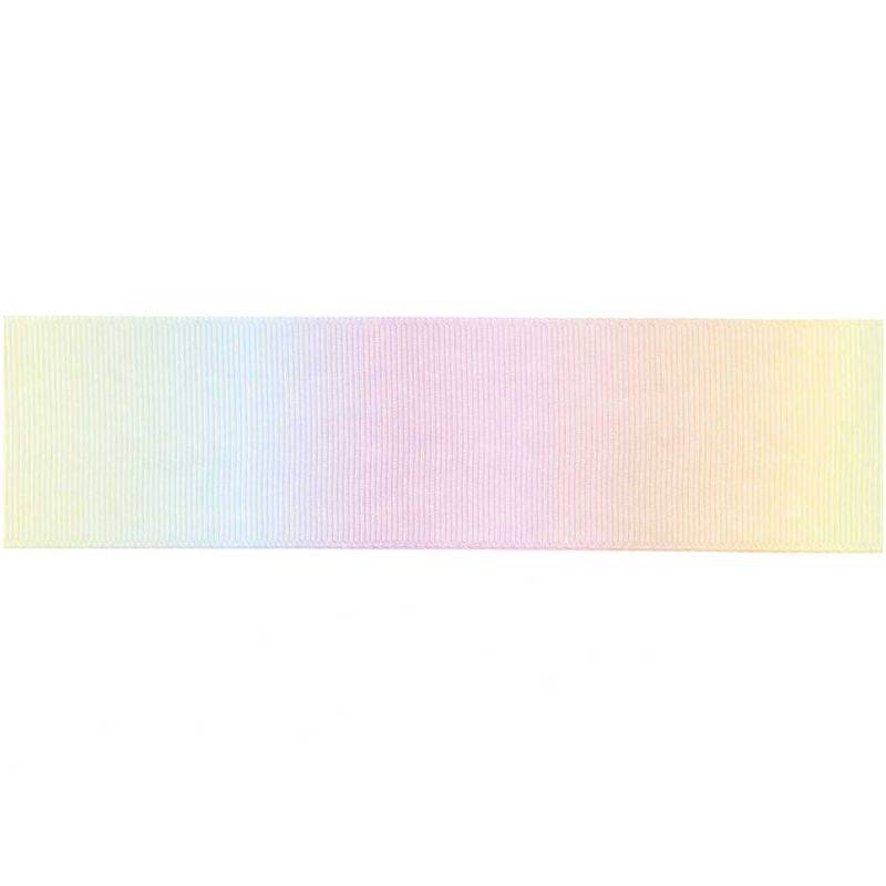 Dekoband multicolor pastell 4cm 3m von Rico Design