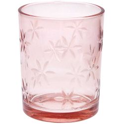 Glaswindlicht transparent-rosa von Rico Design