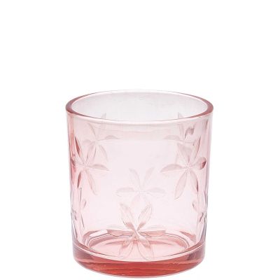 Glaswindlicht transparent-rosa von Rico Design