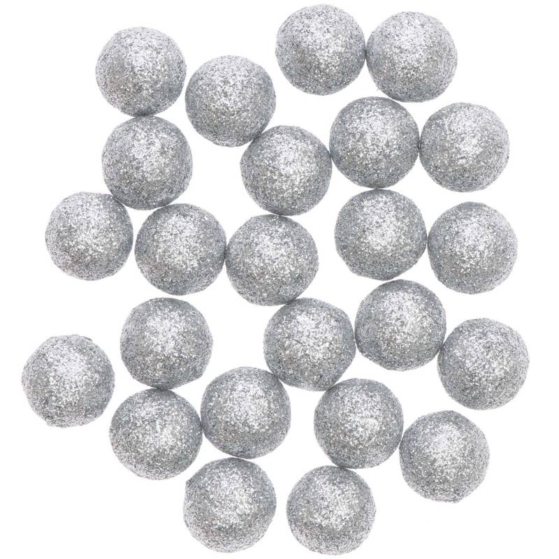 Glitterkugeln silber Glitterkugeln silber von Rico Design