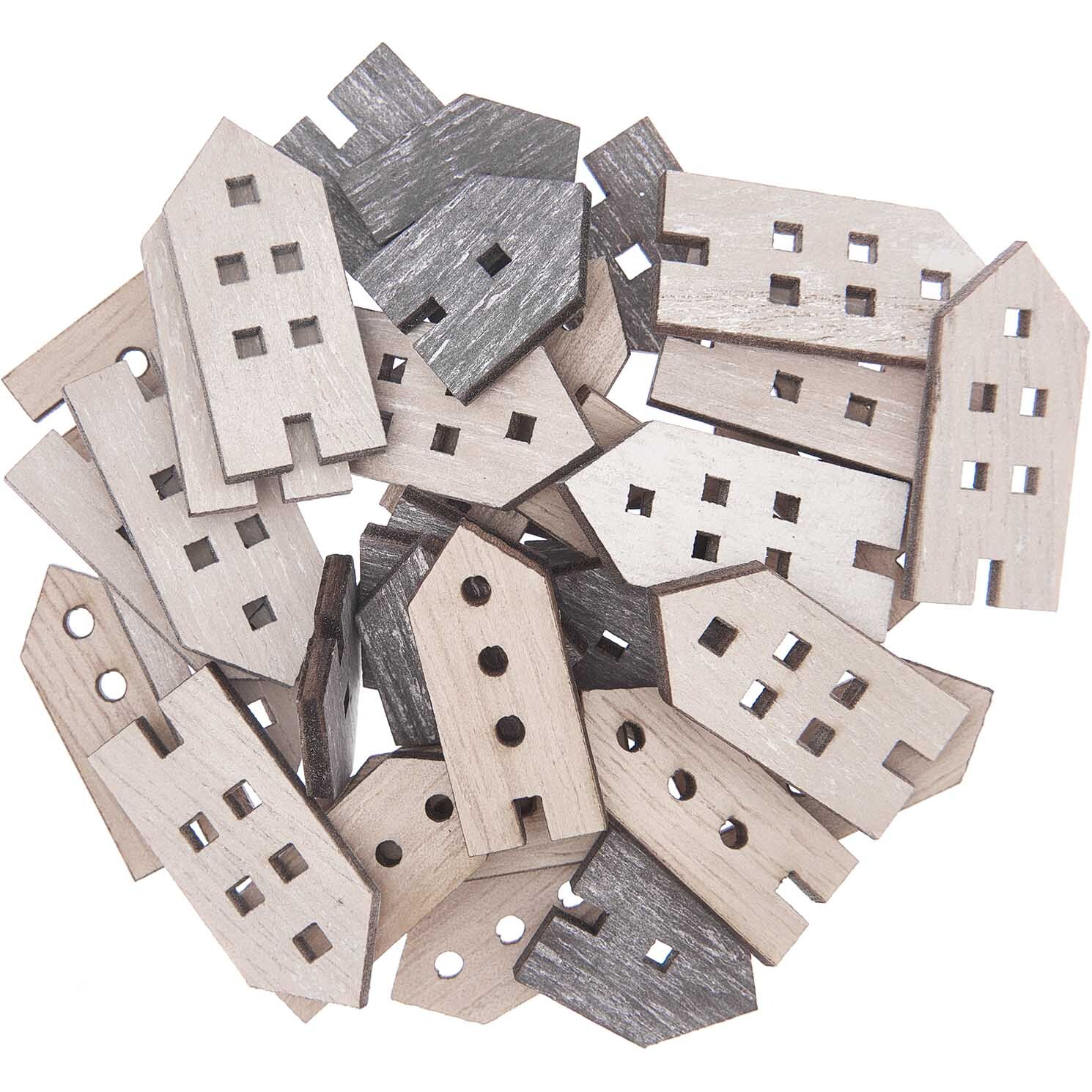 Holzstreu Hafenstadt Mix natur 36 Stück Holzstreu Hafenstadt Mix natur 36 Stück von Rico Design