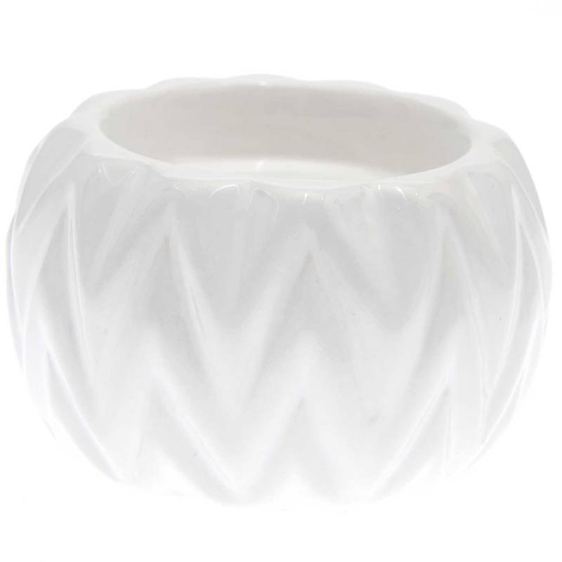 Porzellan-Teelichthalter weiß 9x9x5,5cm Porzellan-Teelichthalter weiß 9x9x5,5cm von Rico Design