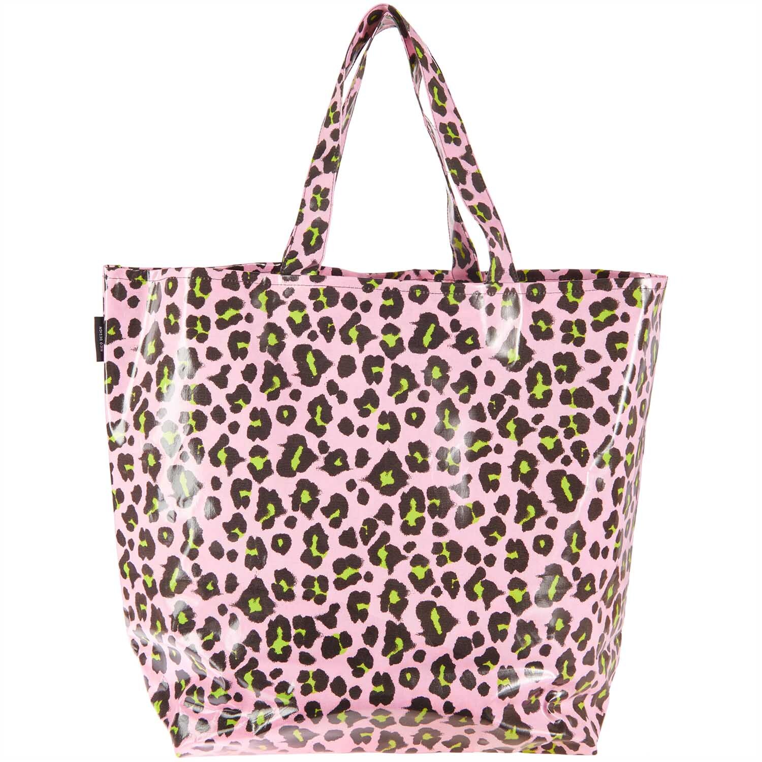 Rico Design PVC-Shopper Acid Leo rosa 41x55x19cm von Rico Design