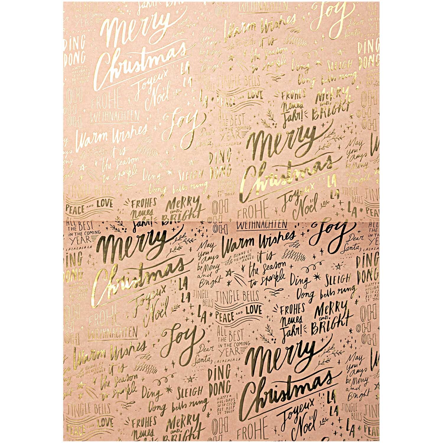Paper Patch Papier Schrift Jolly Christmas pastell 30x42cm Paper Patch Papier Schrift Jolly Christmas pastell 30x42cm von Rico Design