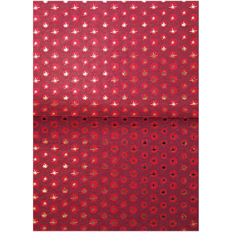 Paper Patch Papier Sterne Jolly Christmas 30x42cm von Rico Design