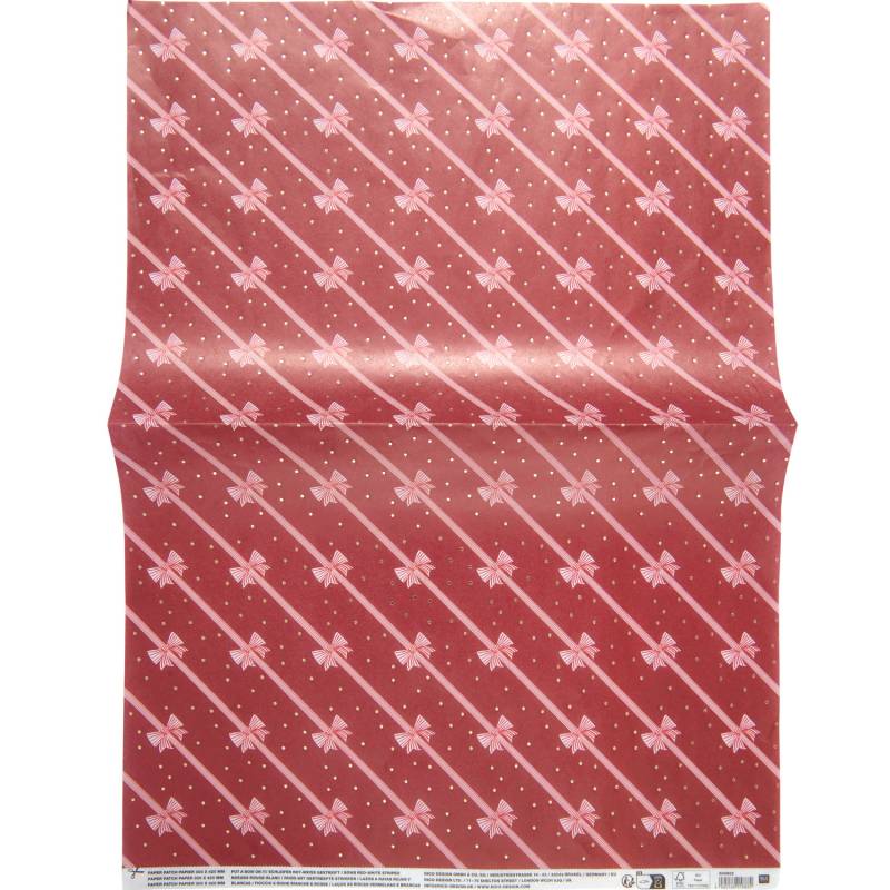 Paper Patch Schleifen Rot-weiß gestreift Paper Patch Schleifen Rot-weiß gestreift von Rico Design