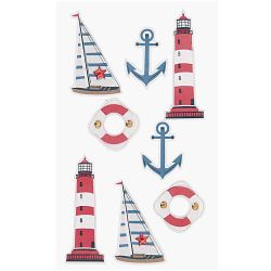 Paper Poetry 3D Sticker Ostsee-Nordsee von Rico Design