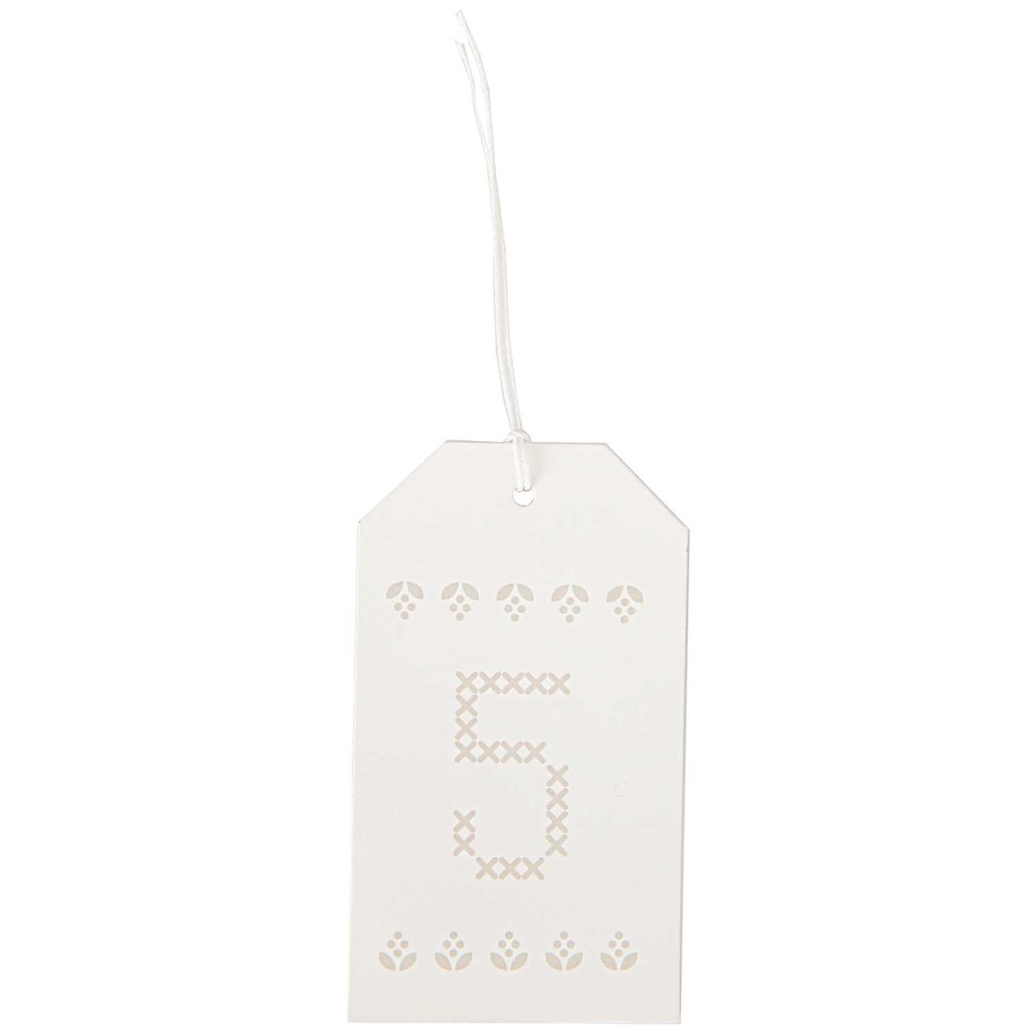 Paper Poetry Adventskalender Anhänger creme 24 Stück Paper Poetry Adventskalender Anhänger creme 24 Stück von Rico Design
