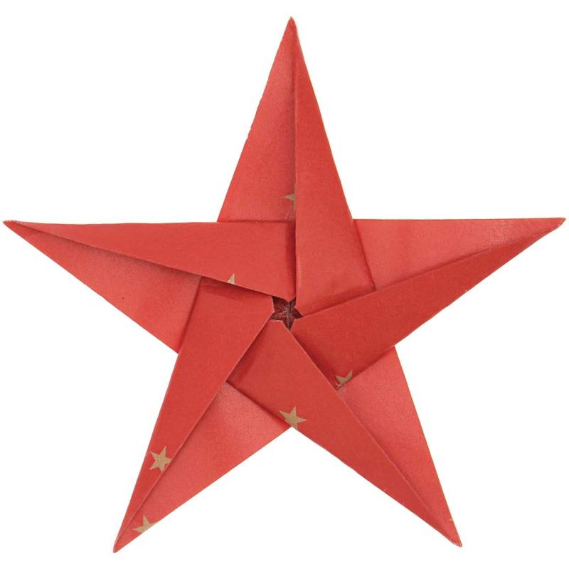 Paper Poetry Bascetta Origamipapiere Sterne Rot-Gold Paper Poetry Bascetta Origamipapiere Sterne Rot-Gold von Rico Design