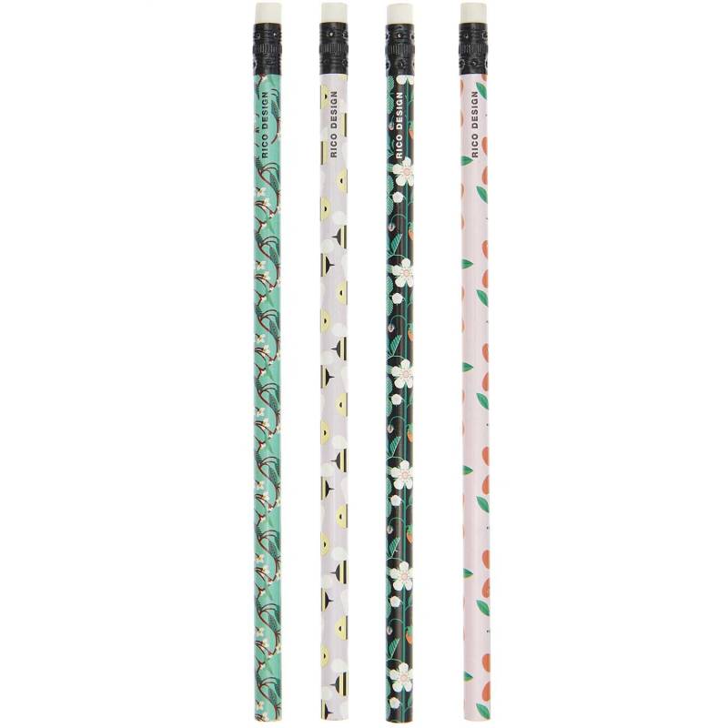 Paper Poetry Bleistift-Set 4 Stück von Rico Design