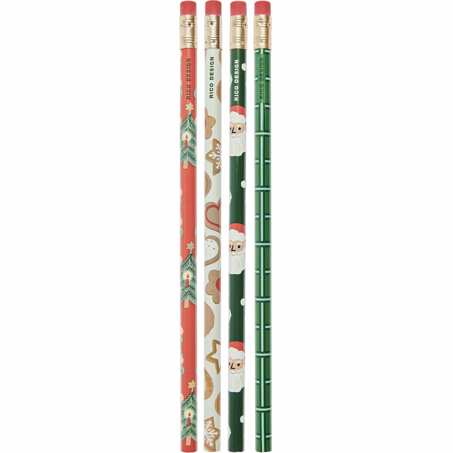Paper Poetry Bleistift-Set Weihnachtsmarkt von Rico Design