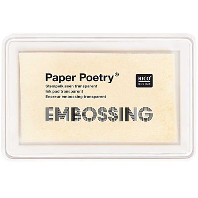 Paper Poetry Embossing Stempelkissen transparent Paper Poetry Embossing Stempelkissen transparent von Rico Design
